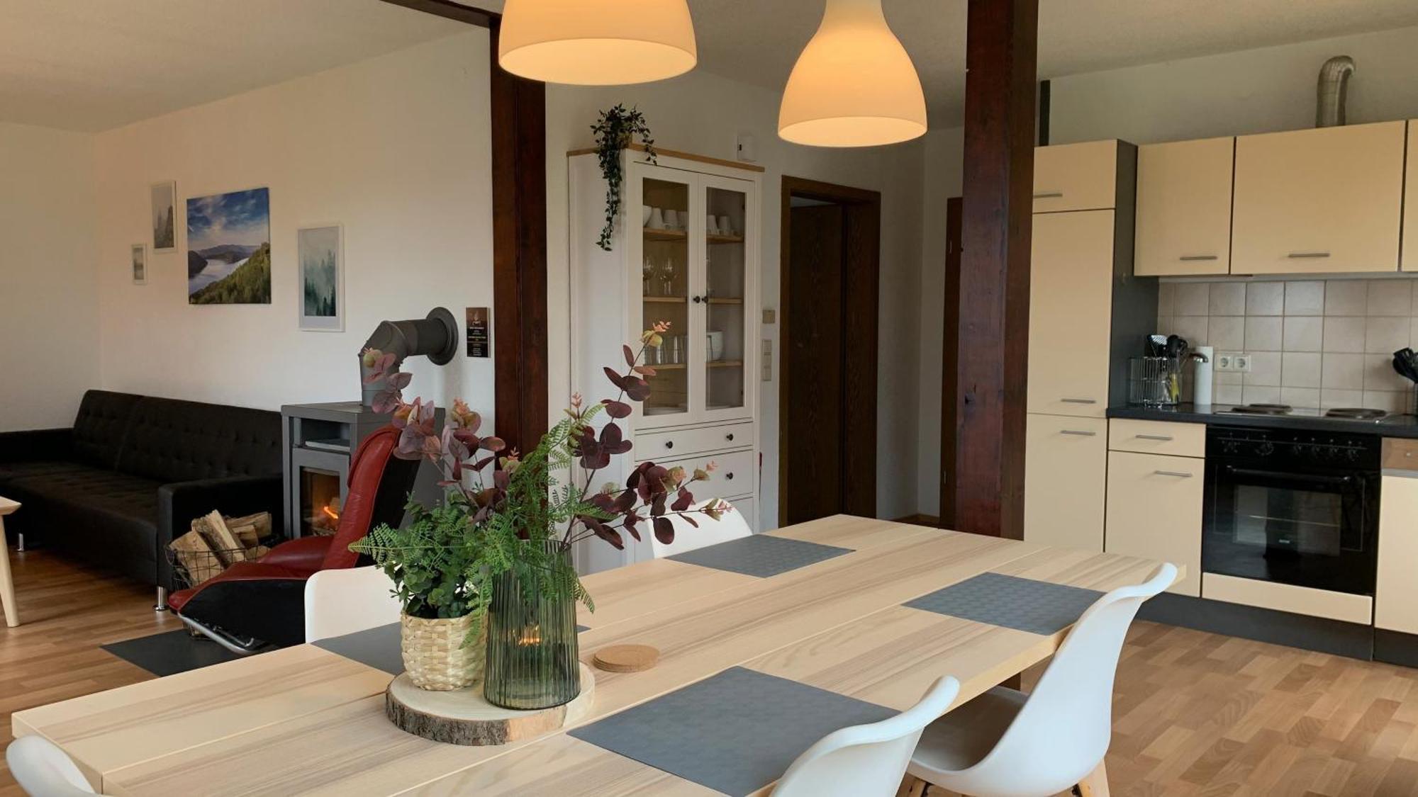Ferienwohnung Mimo Direkt Am Waldrand 프란케나우 외부 사진