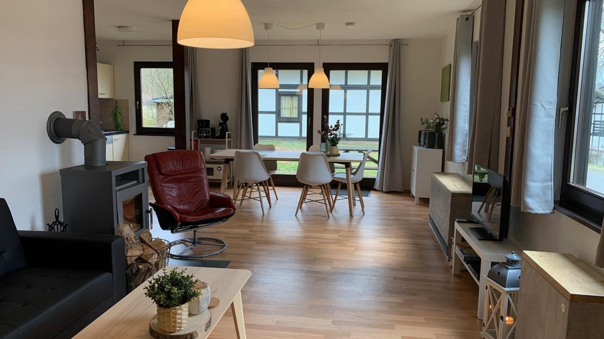 Ferienwohnung Mimo Direkt Am Waldrand 프란케나우 외부 사진