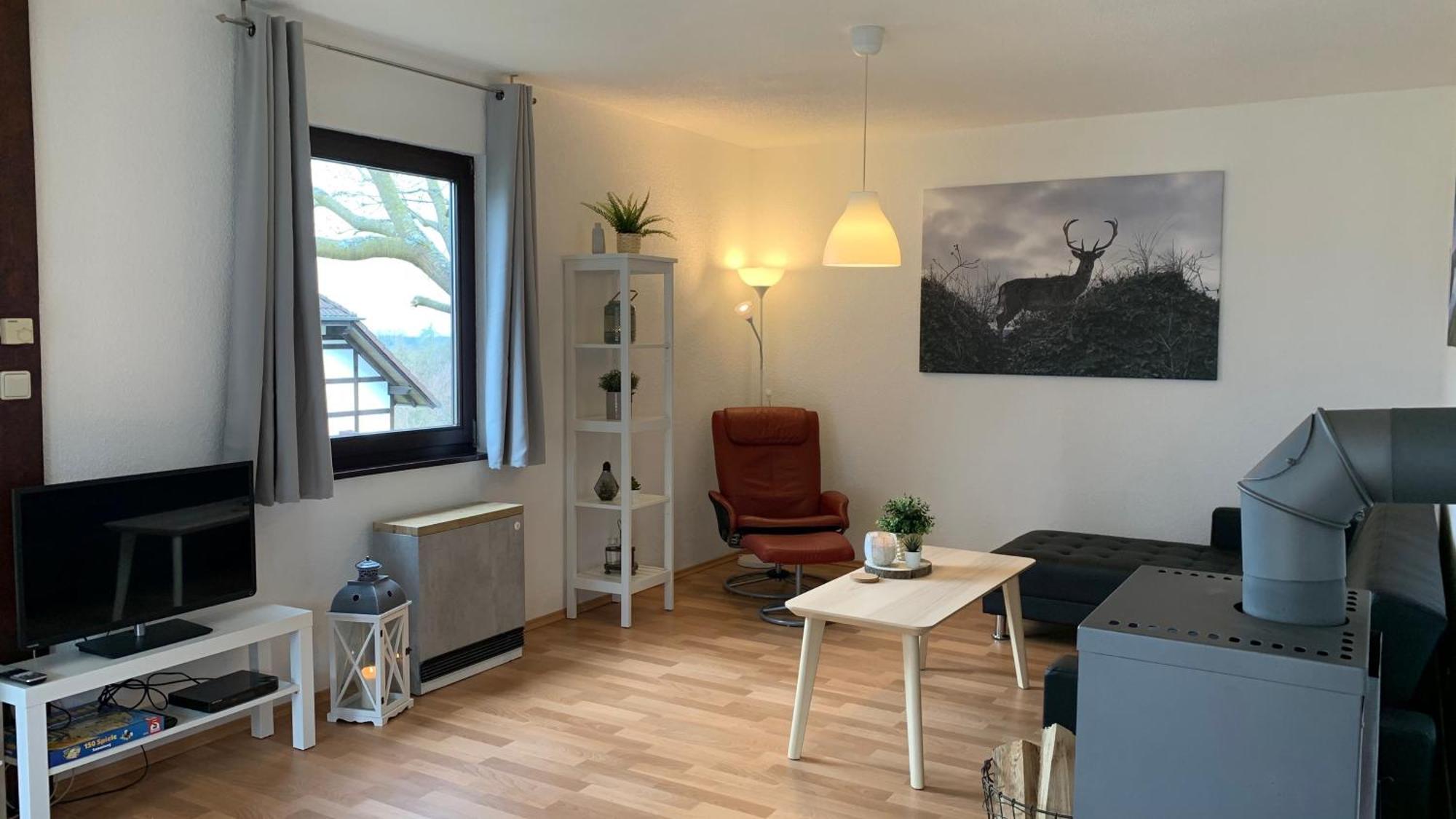 Ferienwohnung Mimo Direkt Am Waldrand 프란케나우 외부 사진